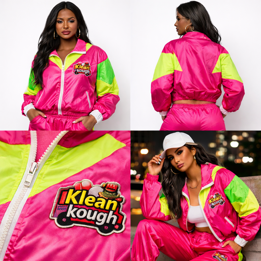 Klean Kough 90’s track suit