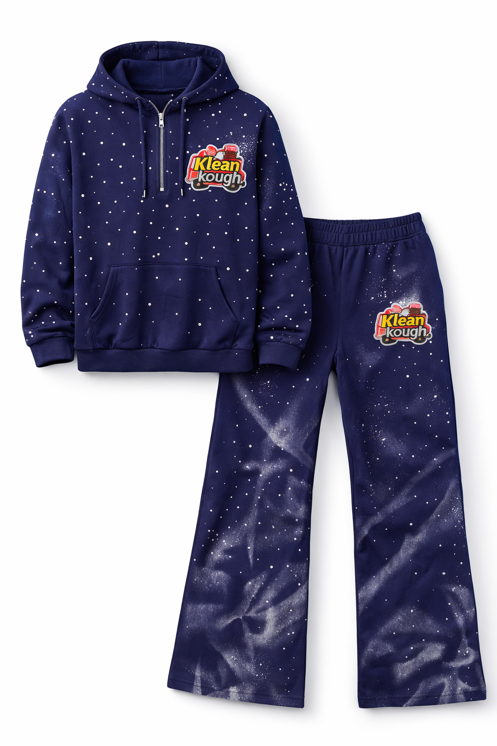 Lady’s Klean kough navy set